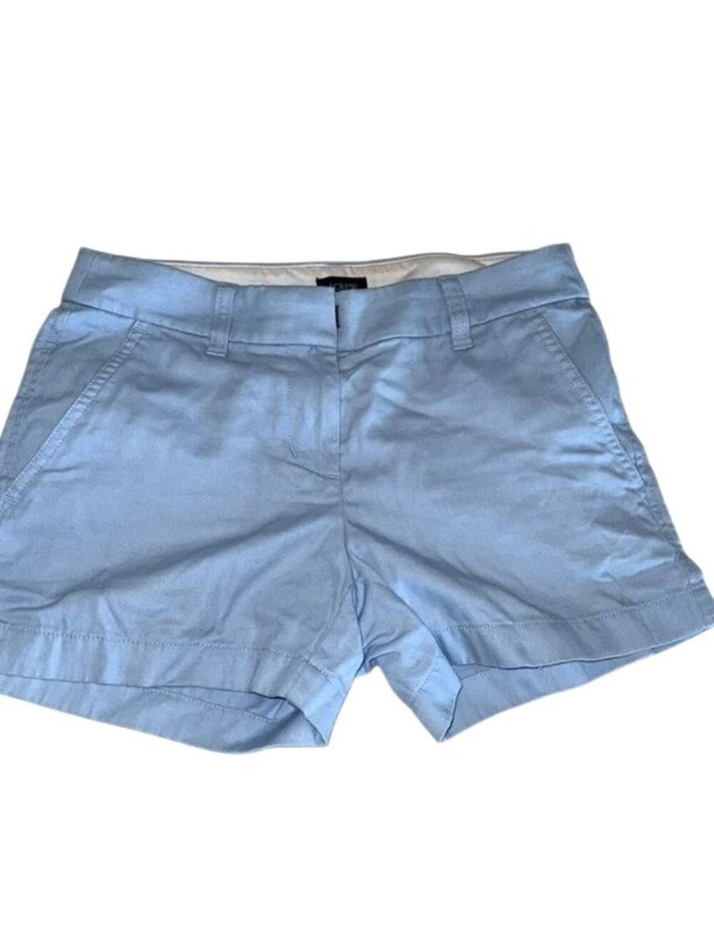 J.Crew Cotton Womens Blue Shorts Size 00